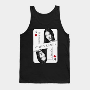 Kazuha Le Sserafim Card Tank Top